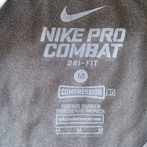 Nike Pro Combat Compression Short Sleeve - Picture 3 of 4